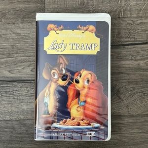 Walt Disney MASTERPIECE ~ Lady and the Tramp VHS